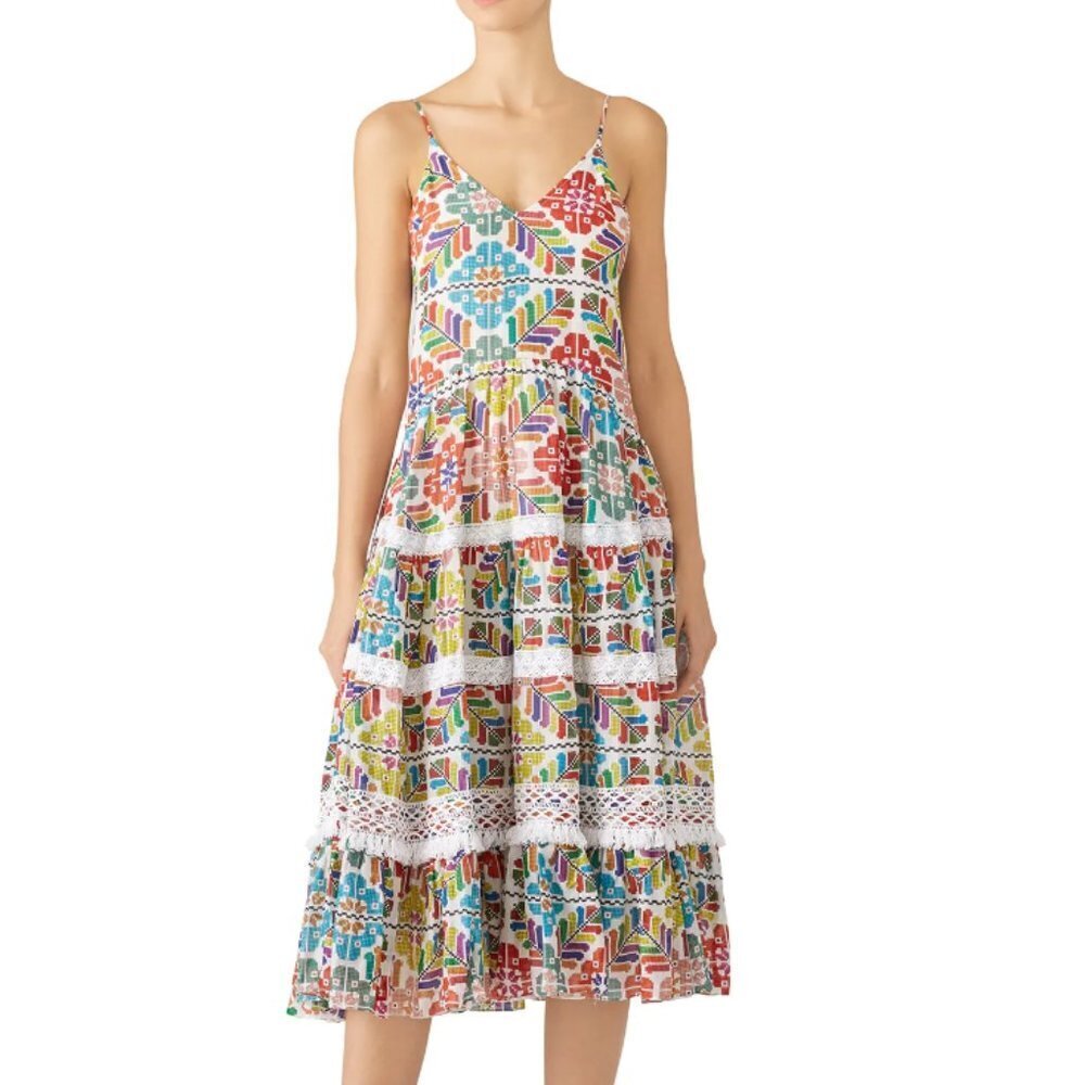 Carolina K Marieta Midi Dress size small